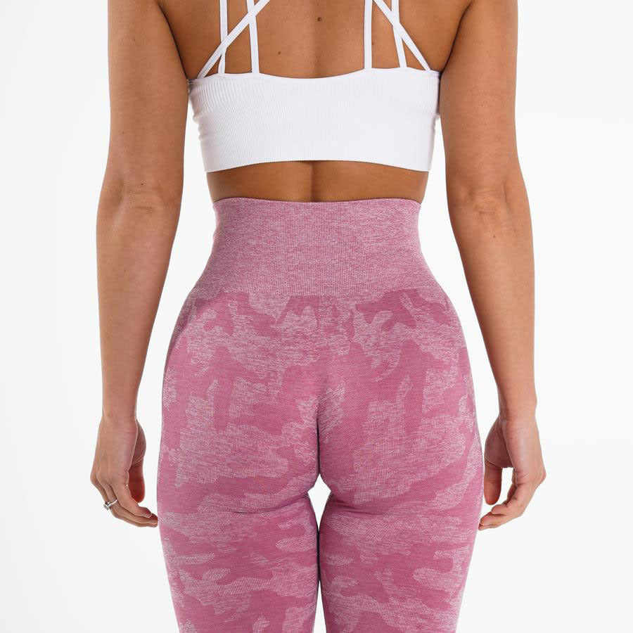 Leggins sportivi a vita alta elasticizzati, traspiranti, ideali per yoga, palestra e allenamento