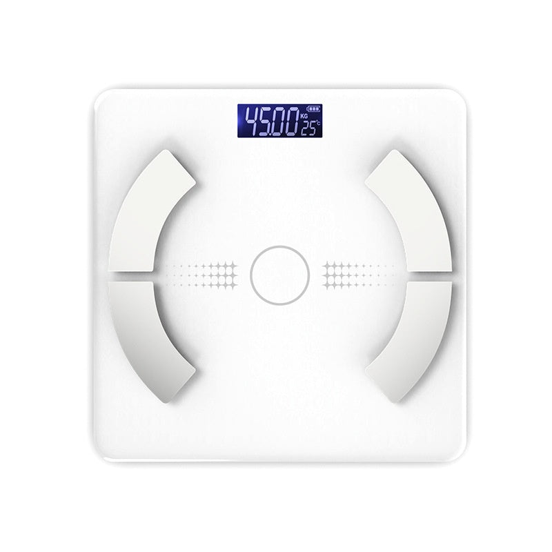 Bilancia smart bluetooth con app-monitoraggio peso e salute.