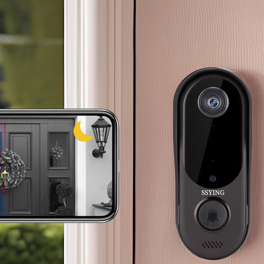 Campanello WI-FI inteligente Senza fili per la casa con video HD e notifiche in TEMPO REALE.