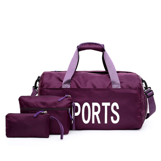 Borsa sportiva in nylon 3 pezzi-resistente, capiente e multifunzione