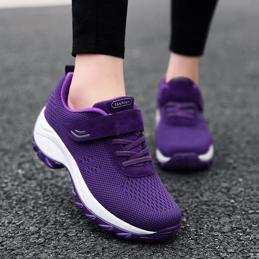 Scarpe sportive unisex da corsa-leggere, traspiranti e antiscivolo, ideali per allenamento e uso quotidiano.