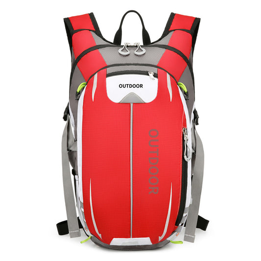 Zaino outdoor impermeabile e leggero ideale per attività all'aperto come trekking, bici, corsa, campeggio