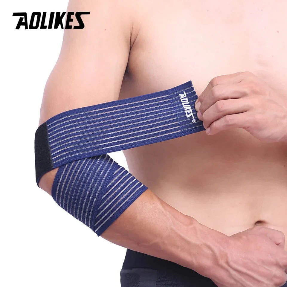 Fascia elastica per compressione AOLIKES-Supporto muscolare e recupero