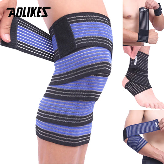 Fascia elastica per compressione AOLIKES-Supporto muscolare e recupero