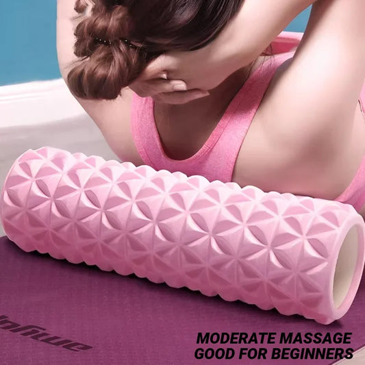 Rullo per massaggio e yoga - Allevia tensioni muscolari e contratture.