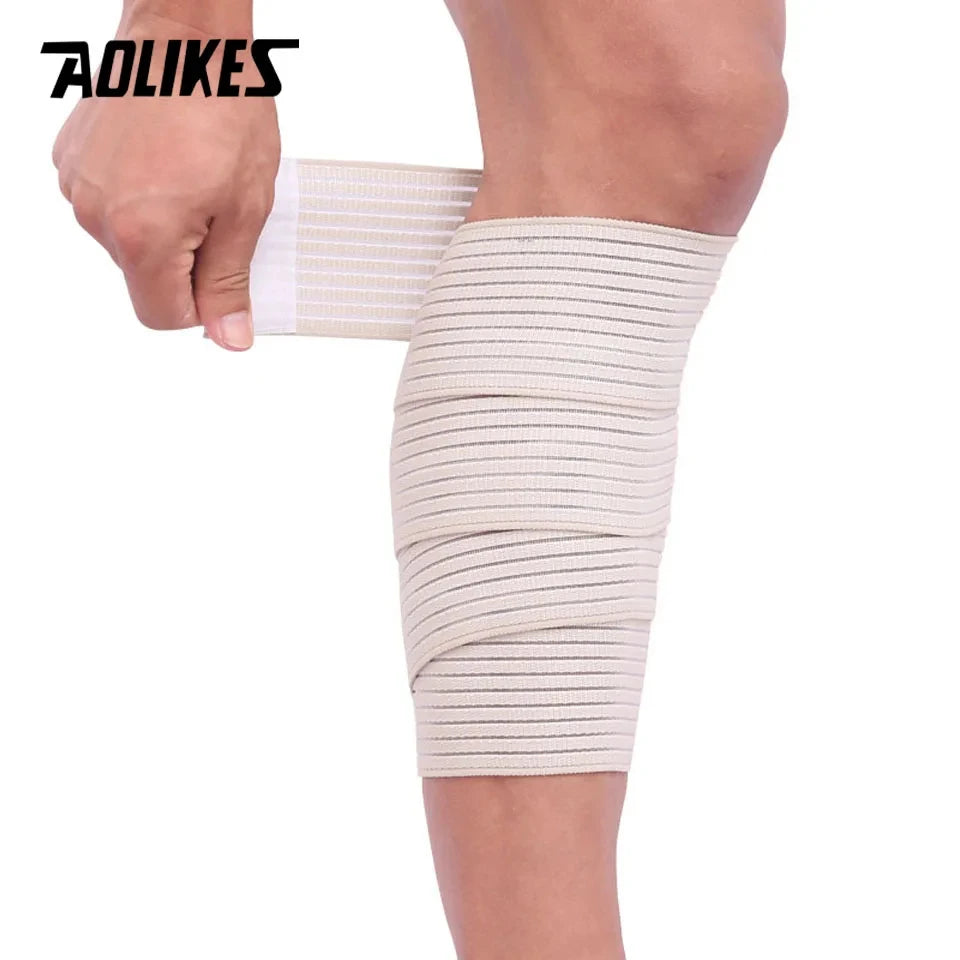 Fascia elastica per compressione AOLIKES-Supporto muscolare e recupero