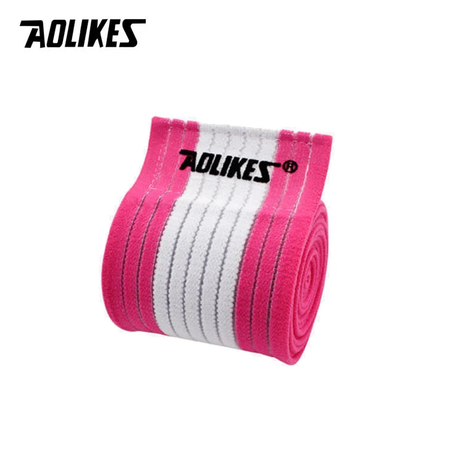 Fascia elastica per compressione AOLIKES-Supporto muscolare e recupero