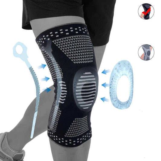 Fasce professionali per ginocchia-supporto per palestra e fitness.