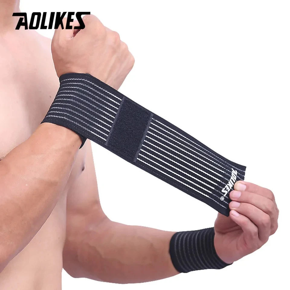 Fascia elastica per compressione AOLIKES-Supporto muscolare e recupero