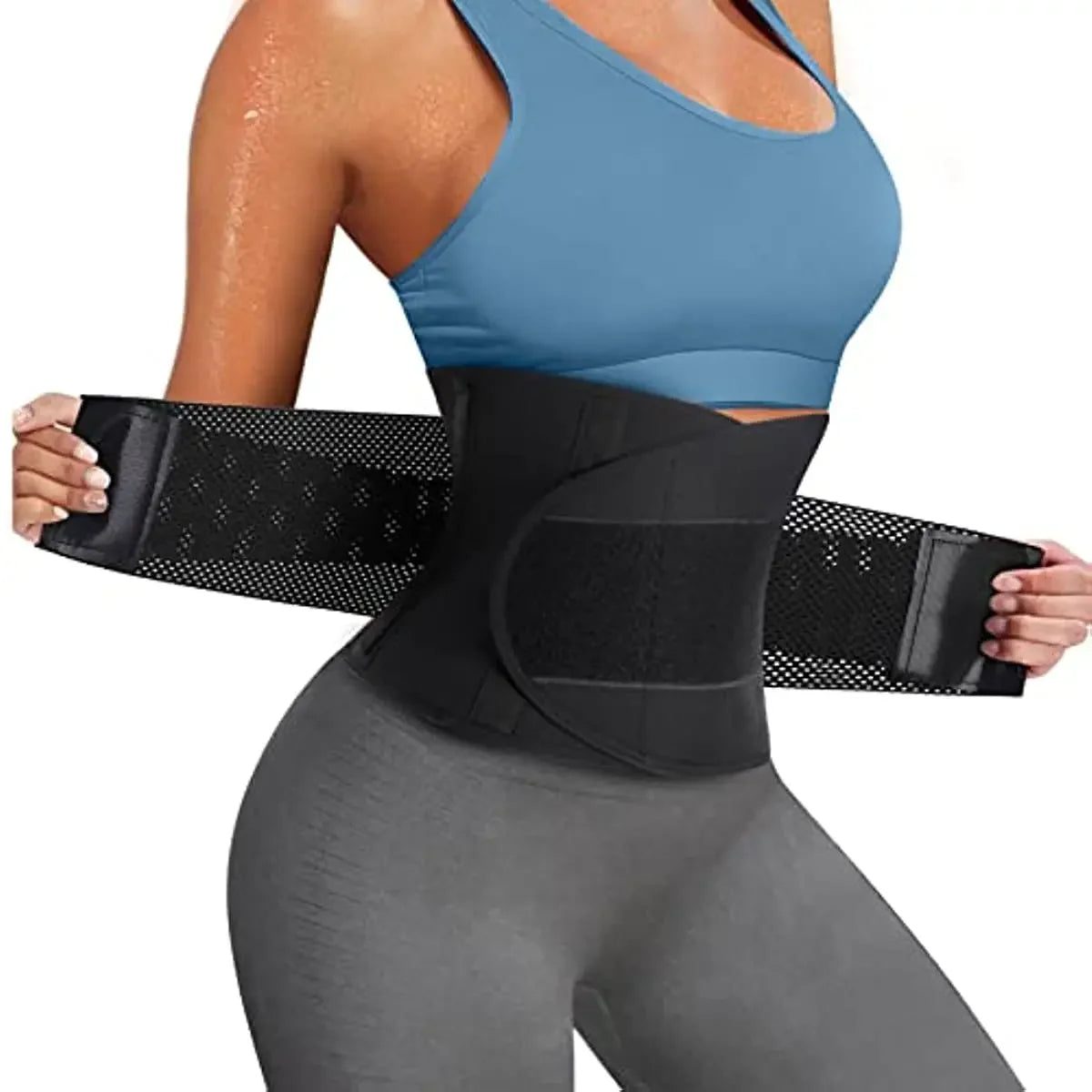Cintura Snellente in Neoprene _  Ideale per Allenamento e Sudorazione.
