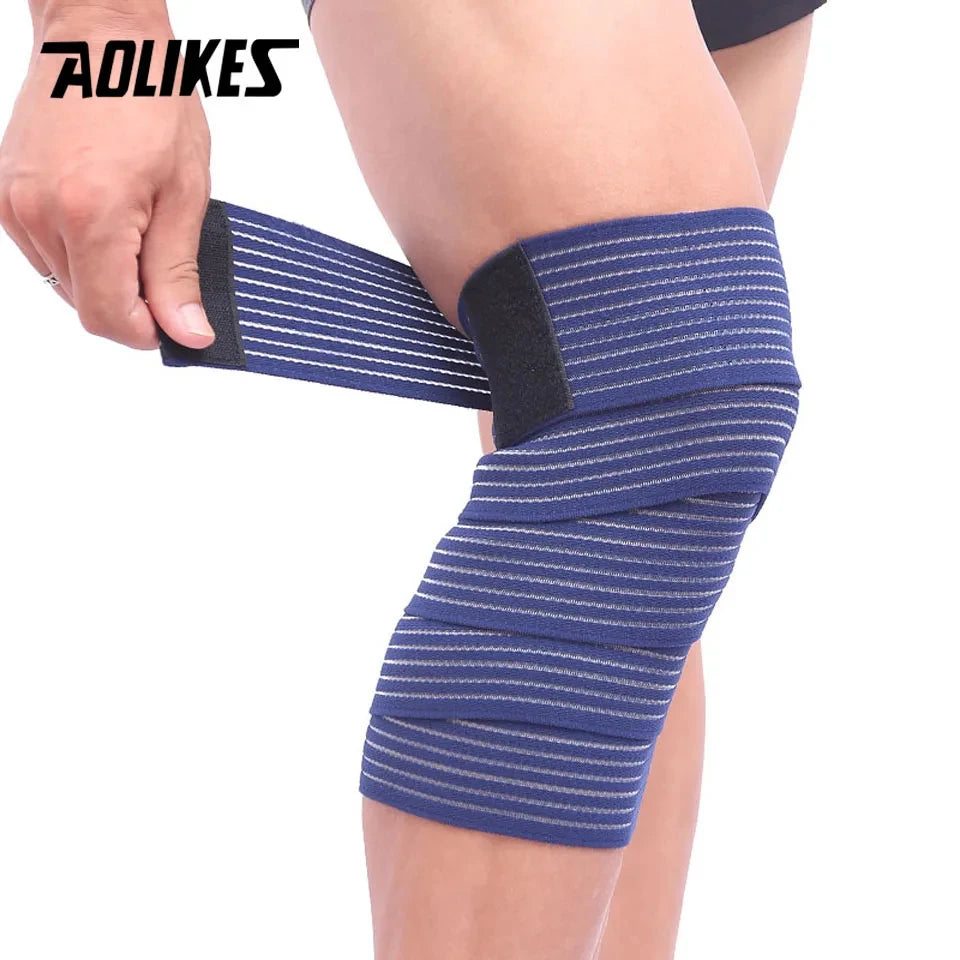 Fascia elastica per compressione AOLIKES-Supporto muscolare e recupero