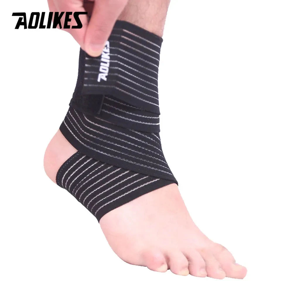 Fascia elastica per compressione AOLIKES-Supporto muscolare e recupero