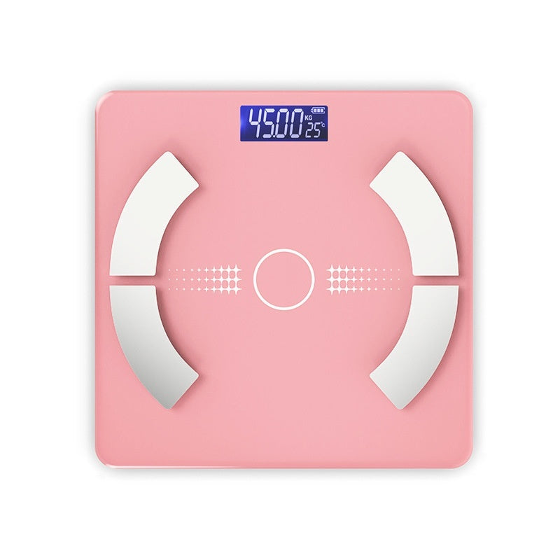Bilancia smart bluetooth con app-monitoraggio peso e salute.